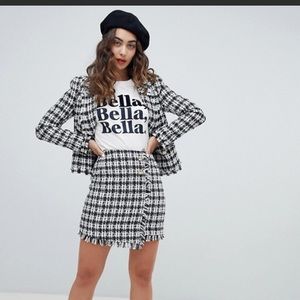 COPY - River Island A-line Tweed Skirt